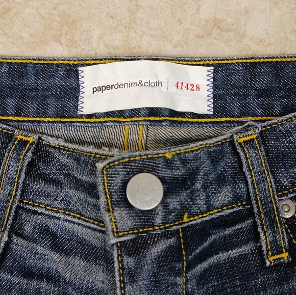 PAPER DENIM & CLOTH 41428 Jeans Size 28 Flare - Picture 4 of 14